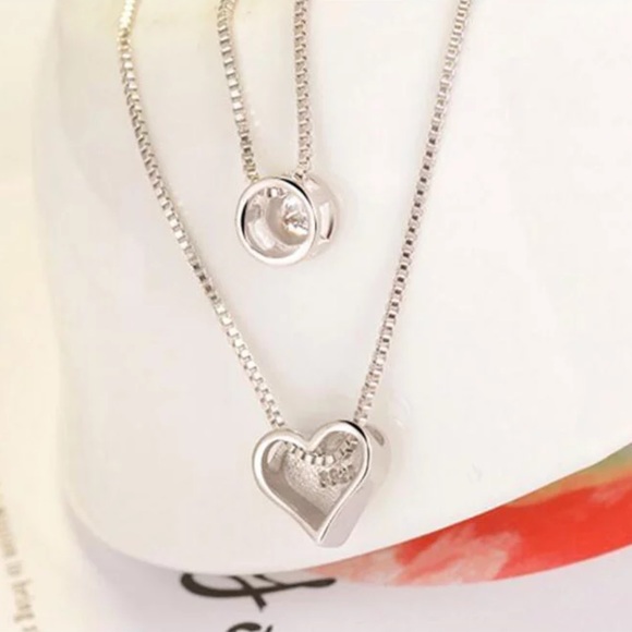 Jewelry - Sterling Silver Double Layer Necklace